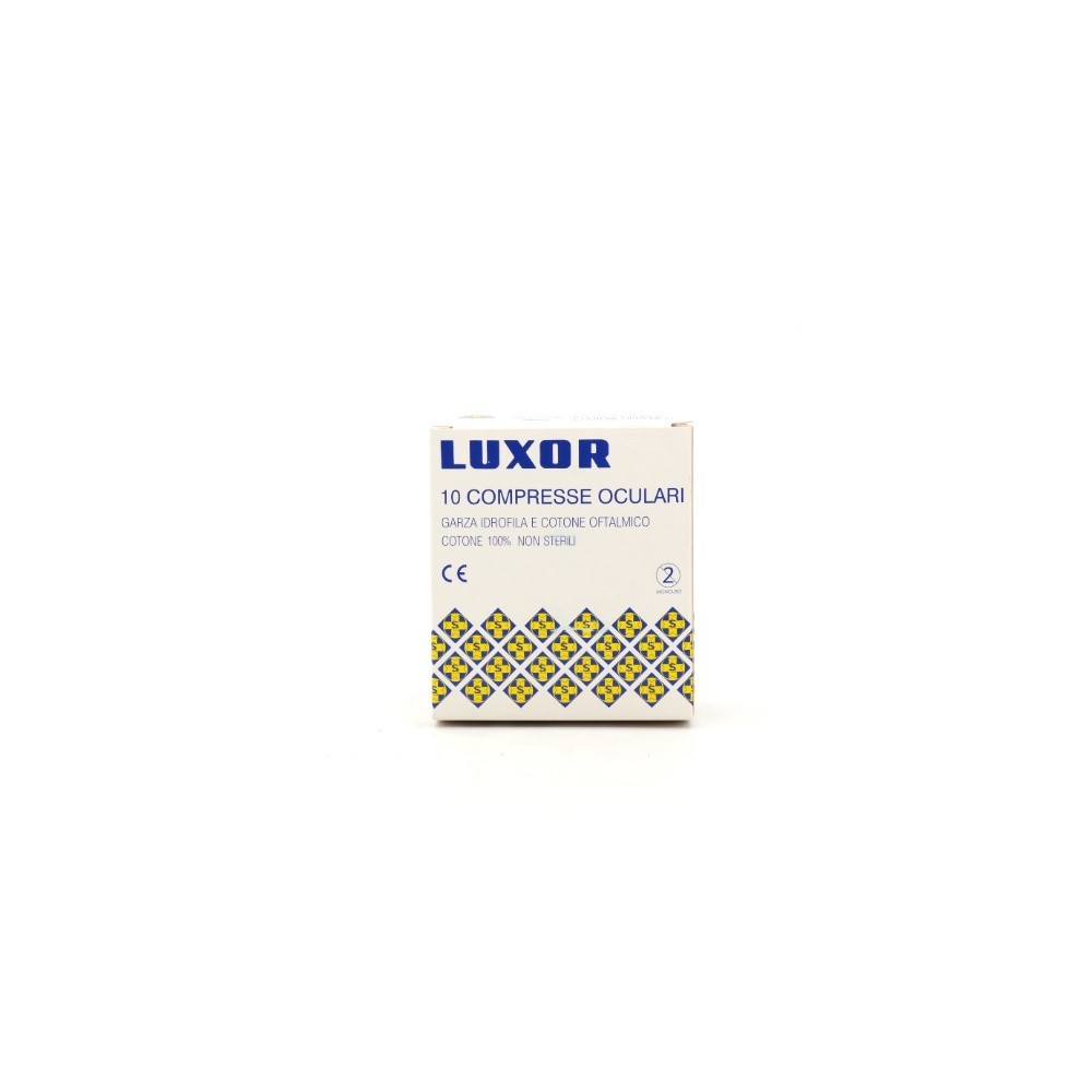 GARZA OCULARE LUXOR NON ADESIVA 10PZ