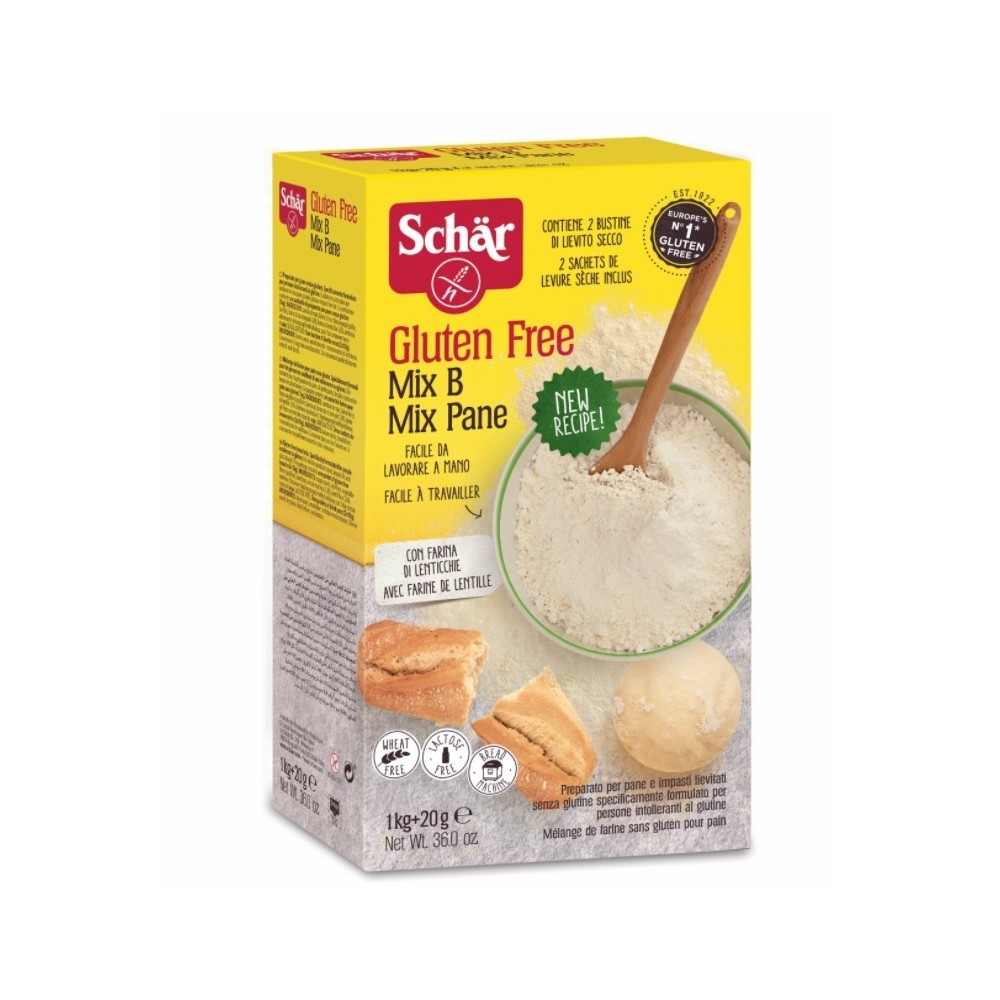SCHAR MIX B PREPARATO X PANE E IMPASTI 1KG