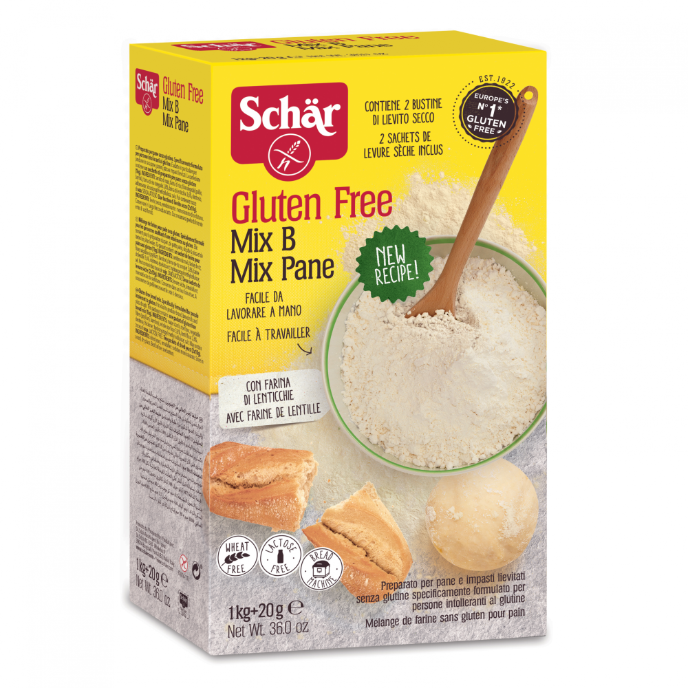 SCHAR MIX B PREPARATO X PANE E IMPASTI 1KG