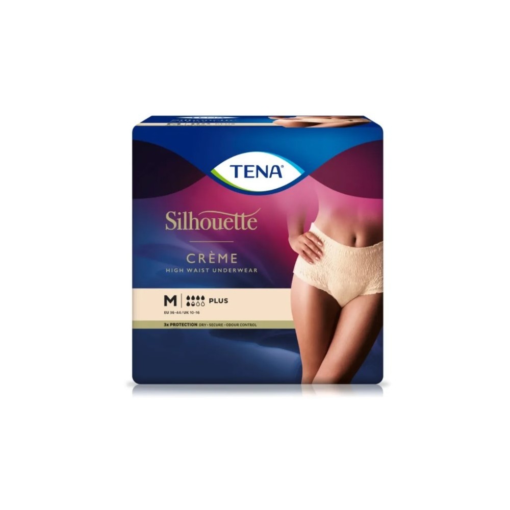 TENA SILHOUETTE CREME VITA ALTA M - 9PZ