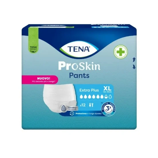 TENA PANTS EXTRA PLUS XL - 12PZ