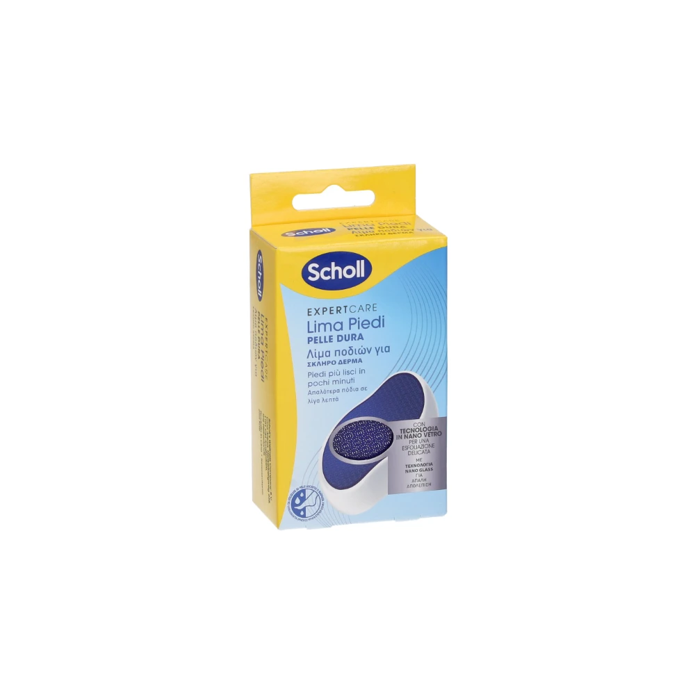 SCHOLL LIMA PIEDI PELLE DURA