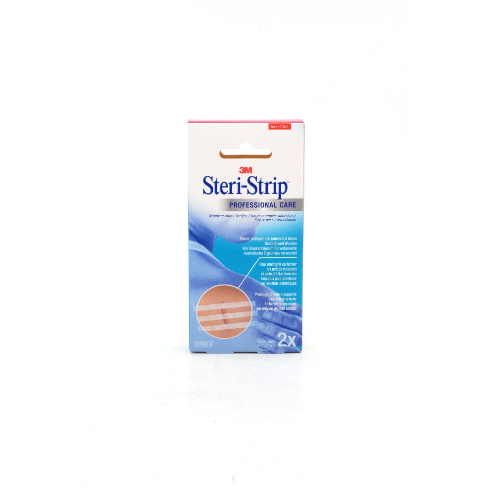 STERI-STRIP 6X75MM 2X3 STRISCE
