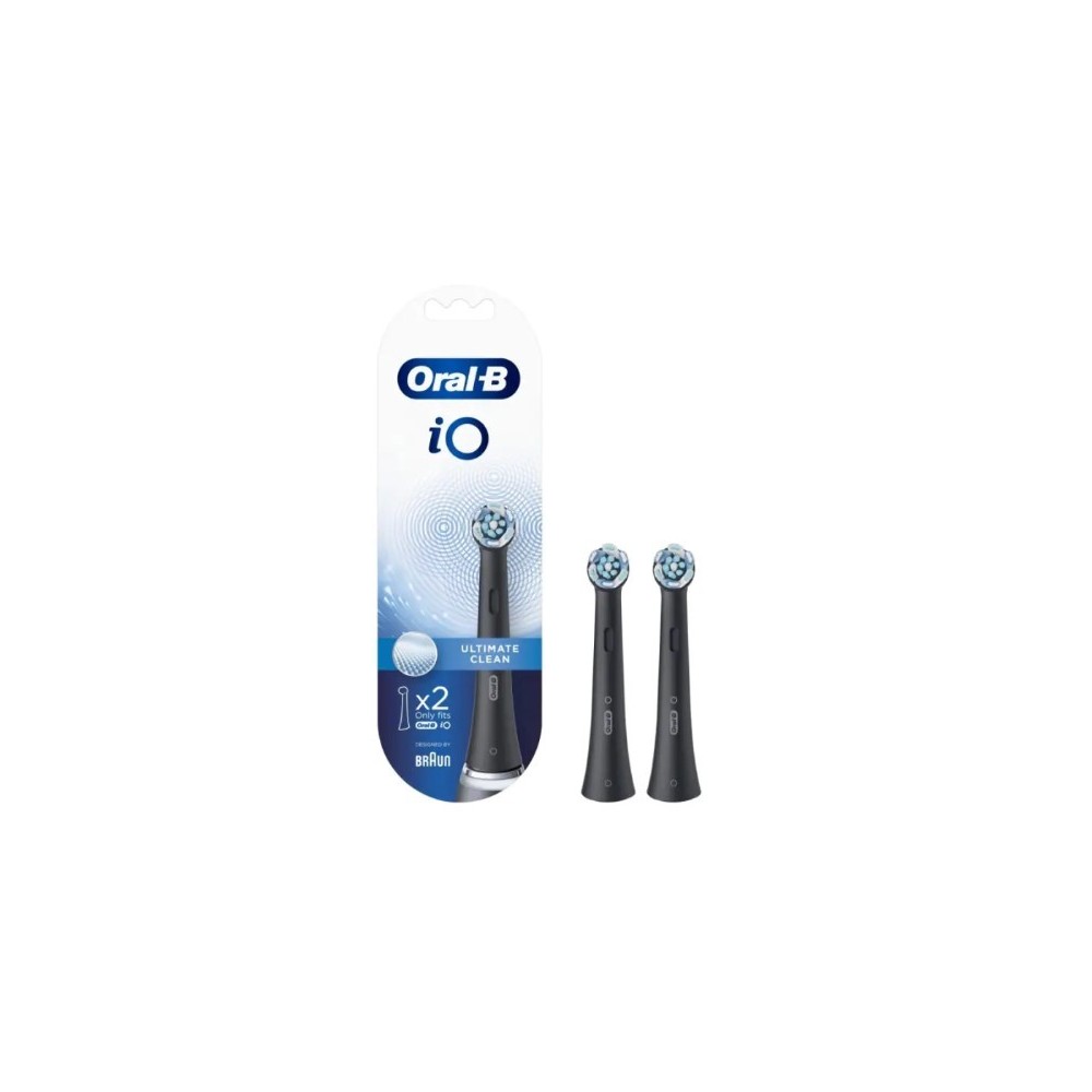 ORALB TESTINE DI RICAMBO IO ULTIMATE CLEAN NERE - 2PZ