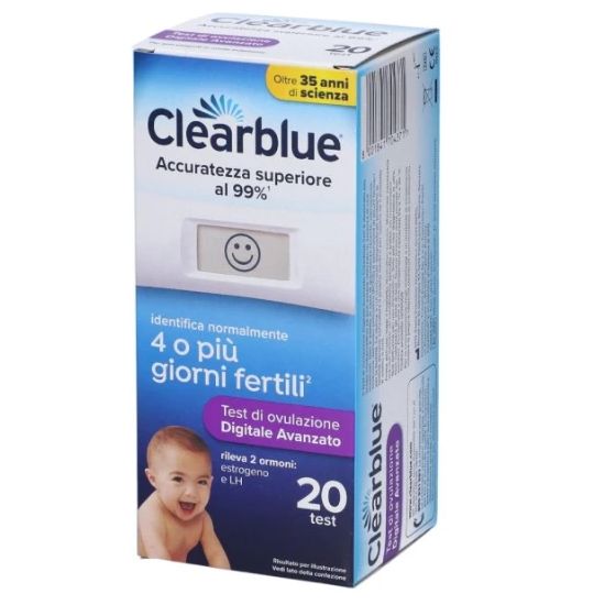 CLEARBLUE TEST OVULAZIONE AVANZATO 20PZ