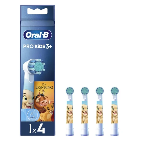 ORALB POWER TESTINE RICAMBIO KIDS RE LEONE 4PZ
