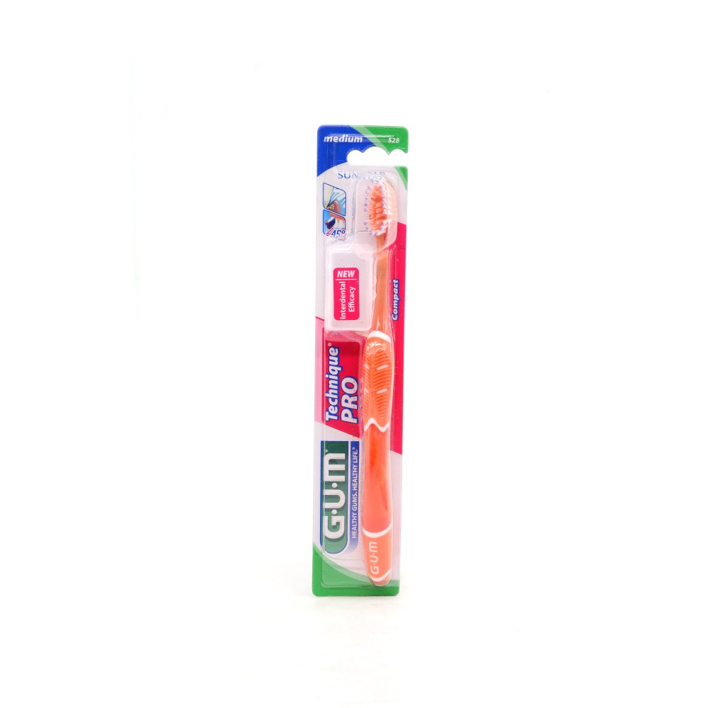 GUM TECHNIQUE PRO SPAZZOLINO MEDIO COMPATTO 258