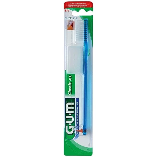 GUM CLASSIC 411 SPAZZOLINO MORBIBO REGULAR