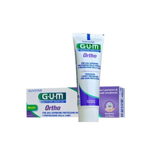 GUM ORTHO GEL DENTIFRICIO 75ML