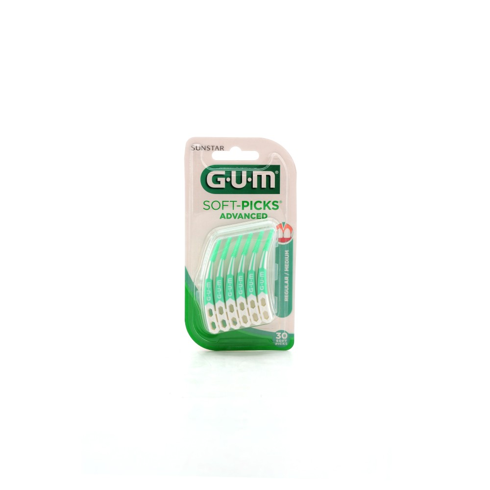 GUM SOFT PICKS SCOVOLINI ADVANCED MEDIUM 30PZ
