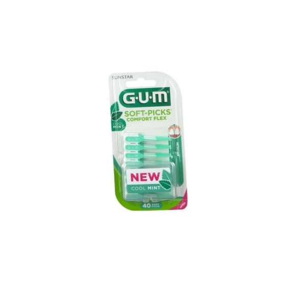 GUM SOFT PICKS MINT SCOVOLINI 40PZ