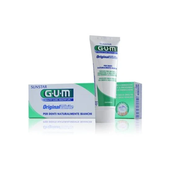 GUM ORIGINAL WHITE DENTIFRICIO 75ML