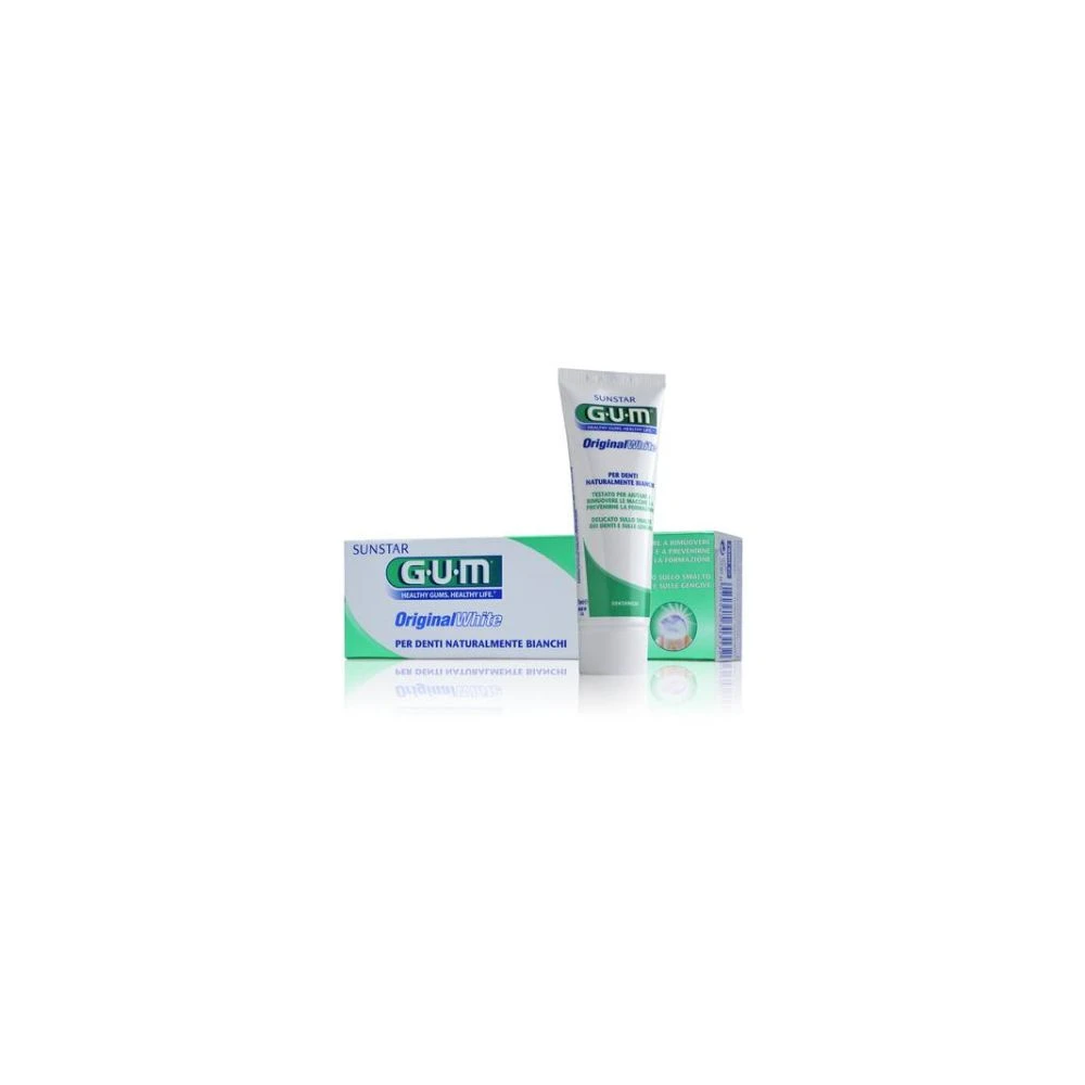 GUM ORIGINAL WHITE DENTIFRICIO 75ML