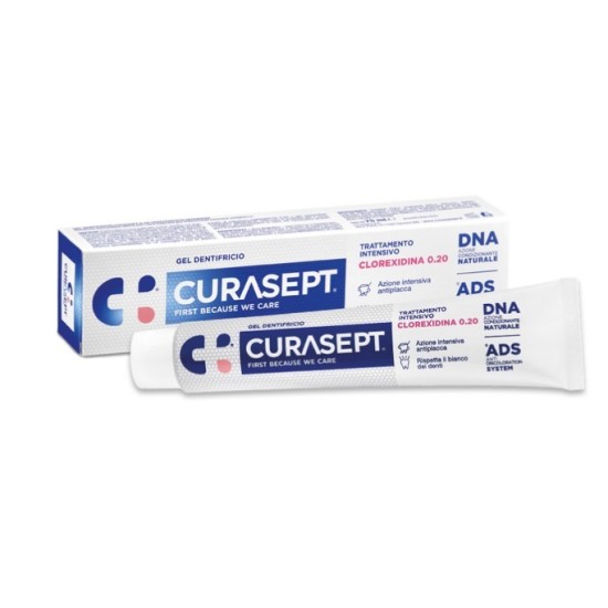 CURASEPT DENTIFRICIO 0,20 ADS+DNA 75ML
