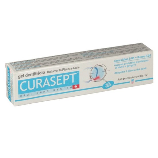 CURASEPT DENTRIFICIO 0,05 PLACCHE E CARIE 75ML