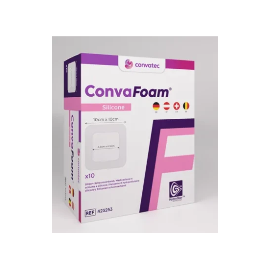 CONVAFOAM SILICONE 10X10CM - 10PZ 423253