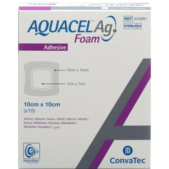 AQUACEL AG FOAM ADESIVO 10X10 - 10PZ 420681