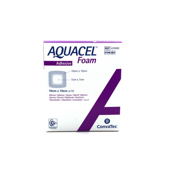 AQUACEL FOAM ADESIVO 10X10 - 10PZ 420680