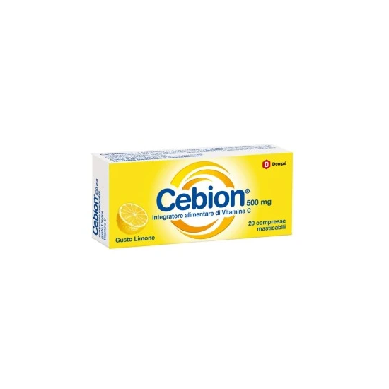 CEBION VITAMINC C LIMONE 20 COMPRESSE MASTICABILI
