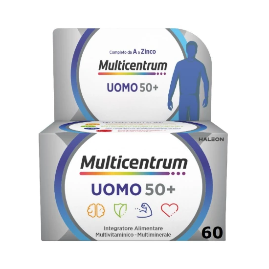 MULTICENTRUM UOMO 50+ 60 COMPRESSE