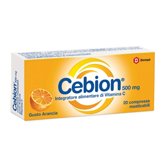 CEBION VITAMINA C ARANCIA 20 COMPRESSE MASTICABILI