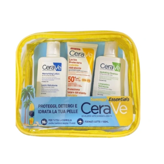 CERAVE POCHETTE SUMMER ESSENTIAL 3PZ