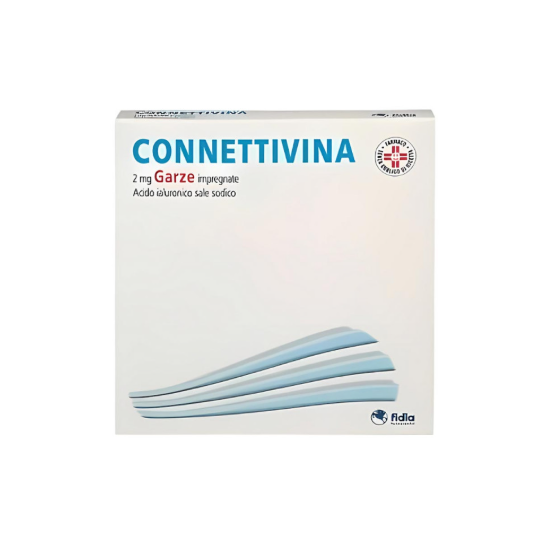 CONNETTIVINA GARZE 10x10 10PZ 2MG