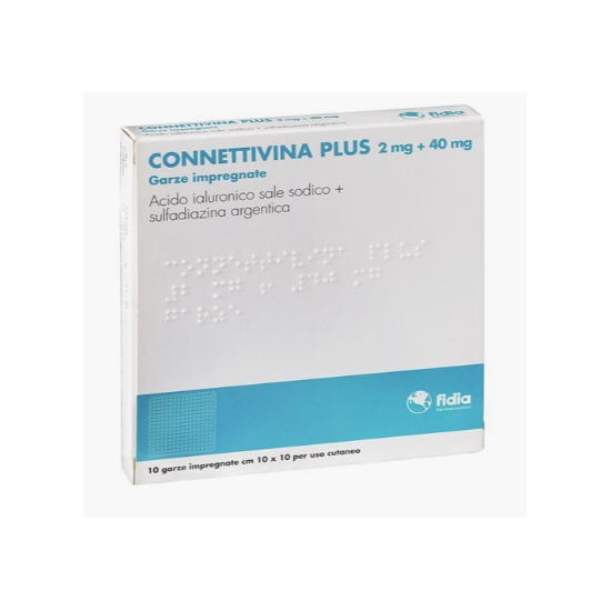 CONNETTIVINA PLUS GARZE 10x10 10PZ.