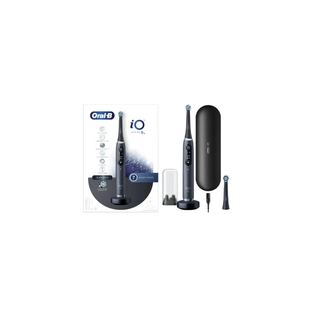 ORALB IO 9S BLACK SPAZZ+2REFILL