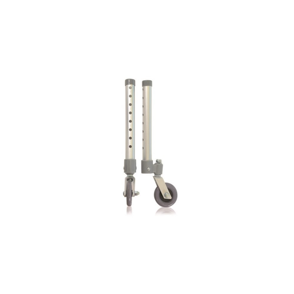 DEAMBULATORE 2 RUOTE PIROETTANTI 8 FORI RV7054