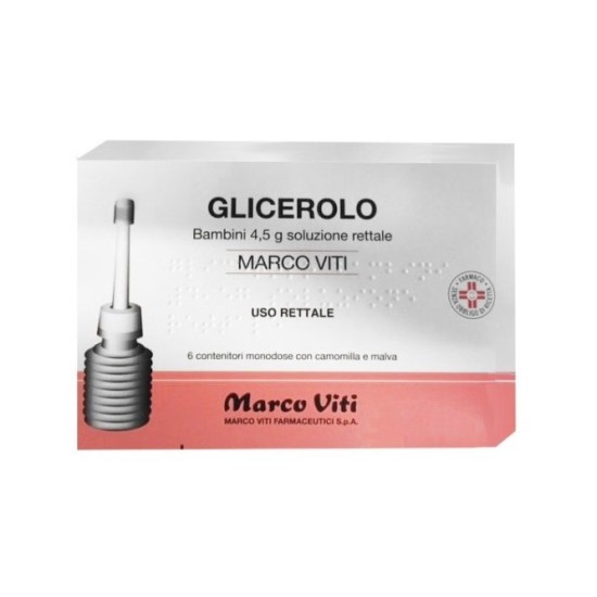 GLICEROLO 6 MV BAMBINI 6 MONODOSI DA 4,5G