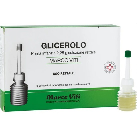 GLICEROLO 6 MV INFANTI 6 MONODOSI DA 2,25G