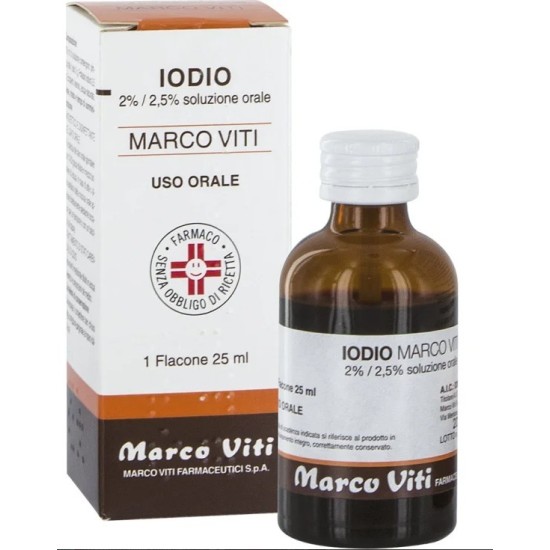 IODIO OS SOLUZ MV 25ML 2  2 5