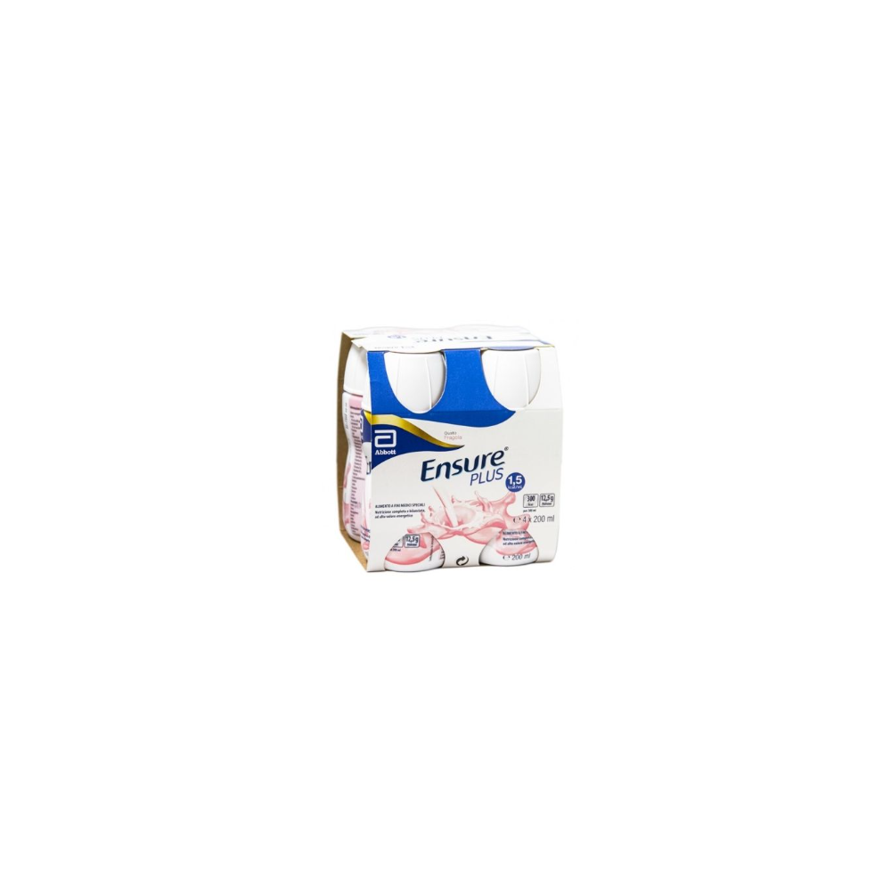 ENSURE PLUS FRAGOLA 4X200ML