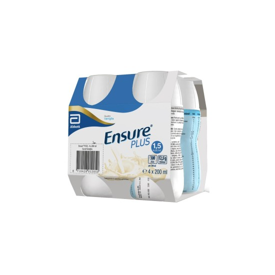 ENSURE PLUS VANIGLIA 4X200ML