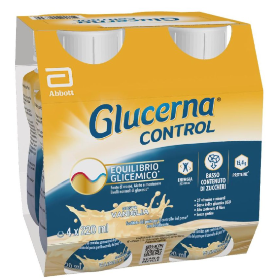 GLUCERNA CONTROL VAN 4X220ML