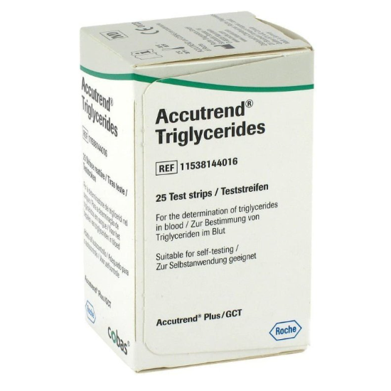 ACCUTREND TRIGLICERIDI 25 STRISCE
