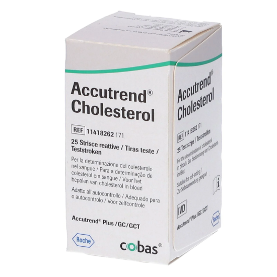 ACCUTREND CHOLESTEROL 25 STRISCE