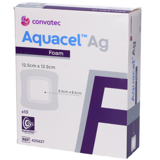 AQUACEL AG FOAM ADESIVO 12,5X12,5 - 10PZ 420627