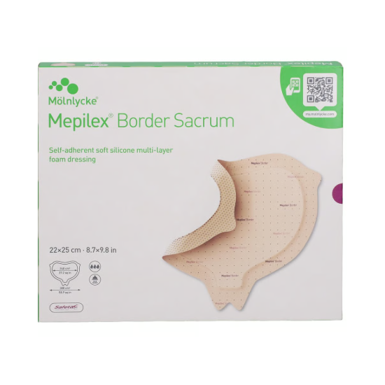 MEPILEX BORDER SACRUM 22X25 - 10PZ