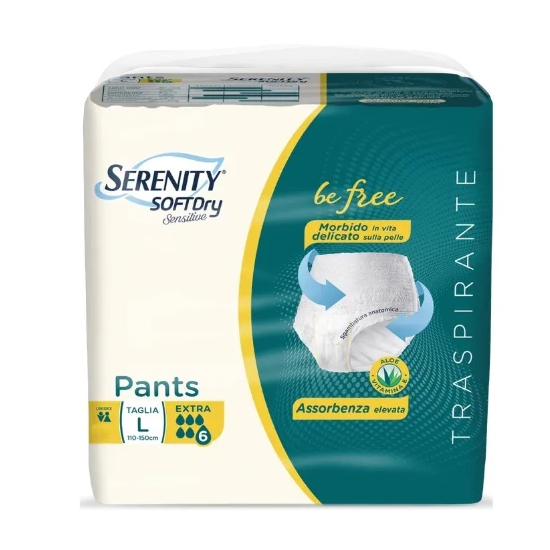 SERENITY PANTS SOFTDRY SENSITIVE EXTRA - 12PZ