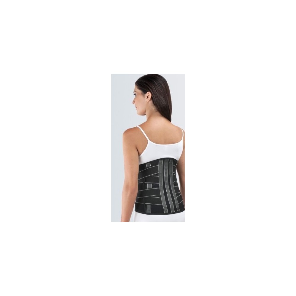 CORSETTO ELASTICO IN CROSS H33CM NERO