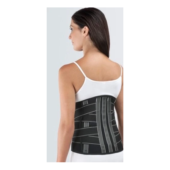 CORSETTO ELASTICO IN CROSS H33CM NERO