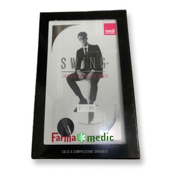 MEDI 18 UOMO GAMBALETTI COT.MED BLU 1830CM