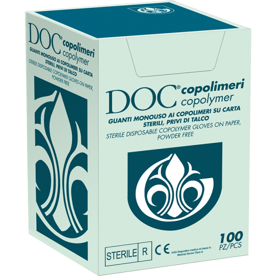GUANTI COPOLIMERI STERILI - 100PZ