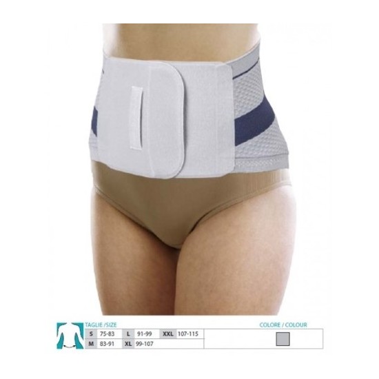 ORIONE 3087 CORSETTO LOMBOSACRALE STECCATO GRIGIO
