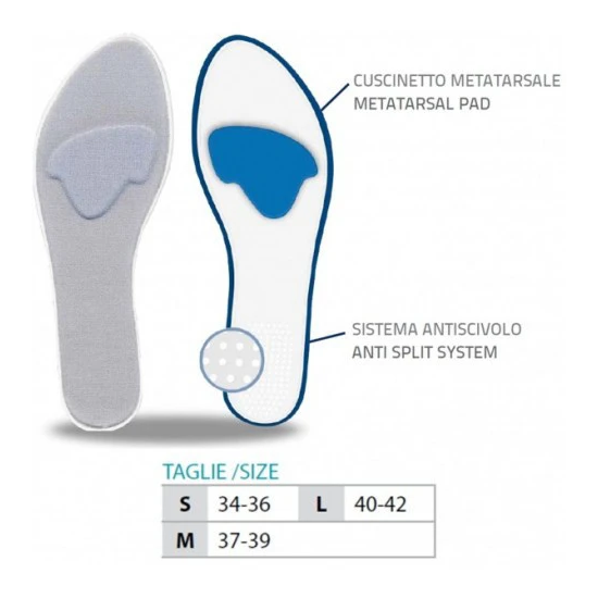 ORIONE 105 PLANTARE INTERNO EXTRASOTTILE DONNA 1 PAIO