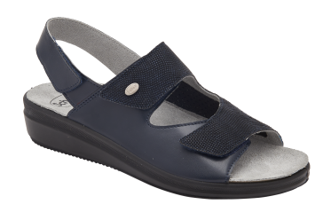 ANTONIA SANDAL PRINT W NAVYBLU36