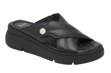 BALI CROSS STRAP PELLE NERO 41