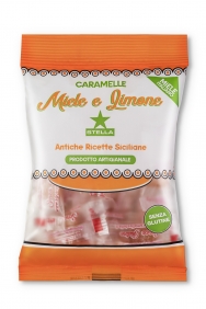 CARAMELLE STELLA MIELE E LIMONE